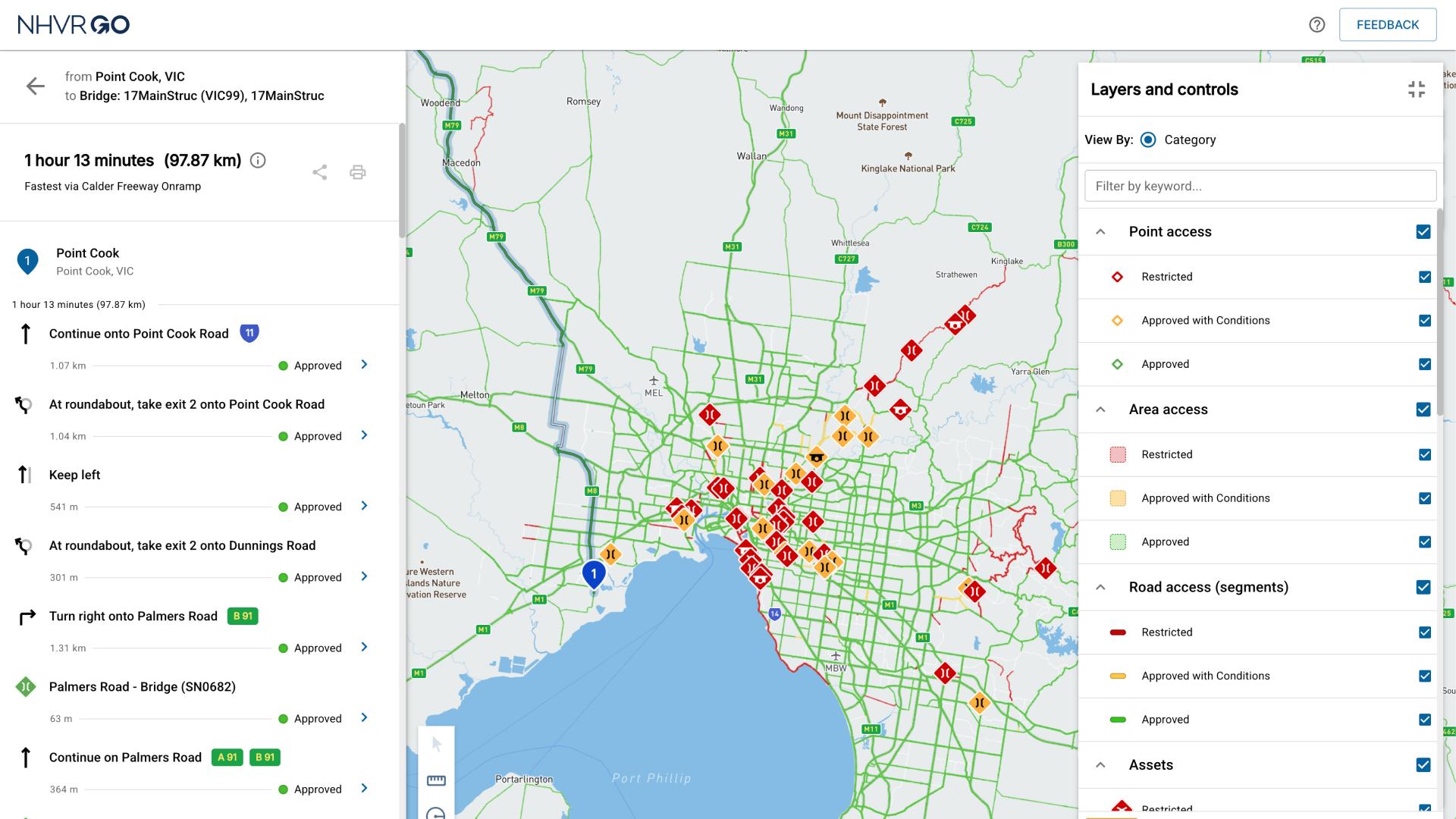 A Google Maps for heavy vehicles